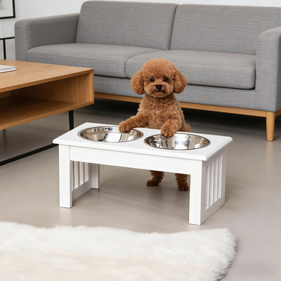 Dog Bowls Stand,Elevated Feeding Station,Pet Food Bowl Stand