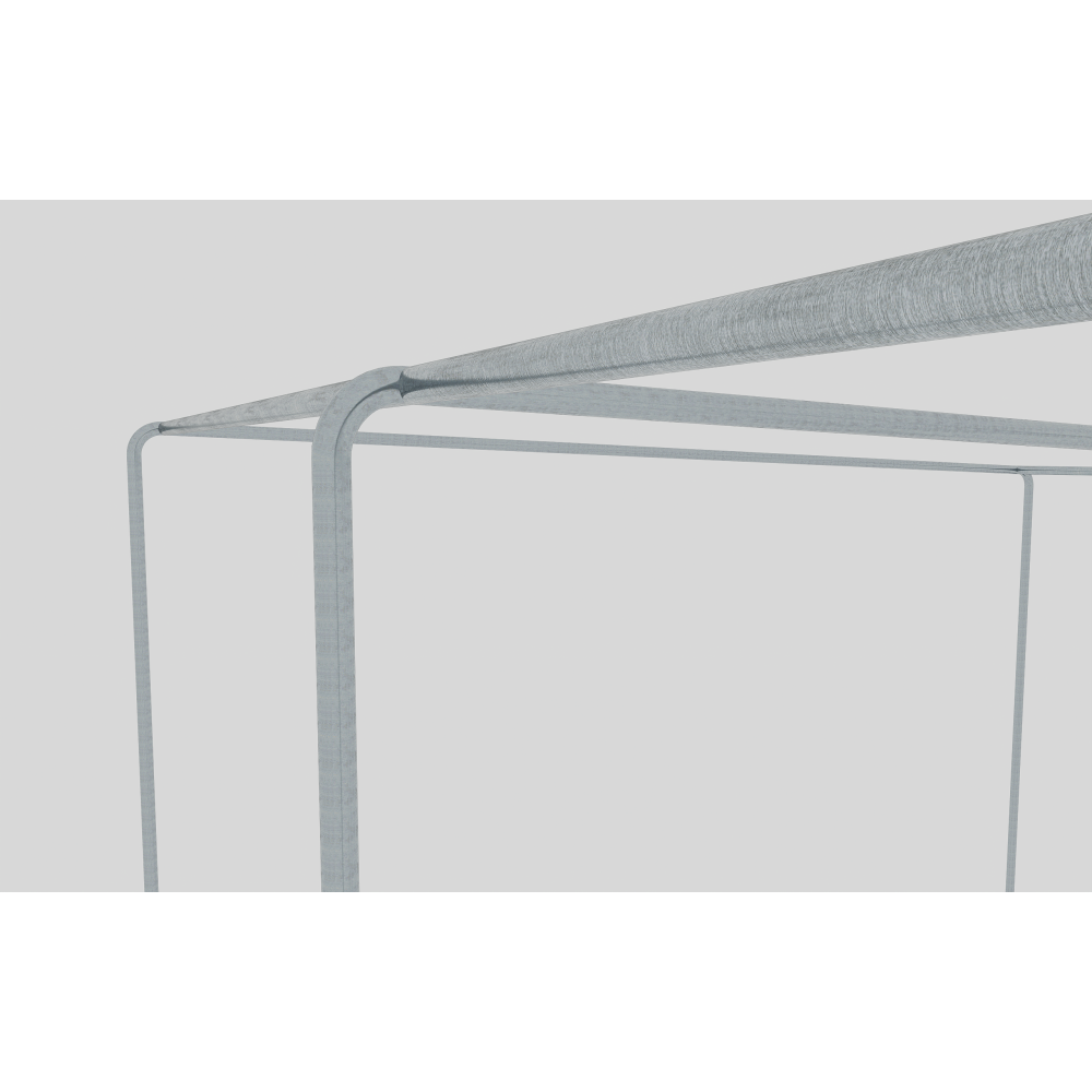 Chicken Coop 9.8x6.5x6.5FT Chicken Run Pen for Yard . It can also be used as a Large Bird Cage or a cat house and other pet cages. Outdoor Bird Aviary Parrot Cage without Perch.The net is green .