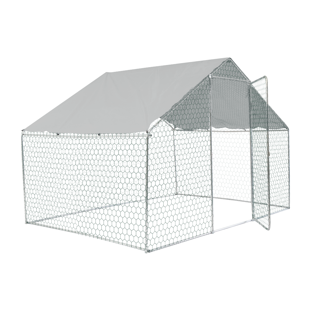 XPT033 Outdoor chicken coop metal big space 10*6*6FT