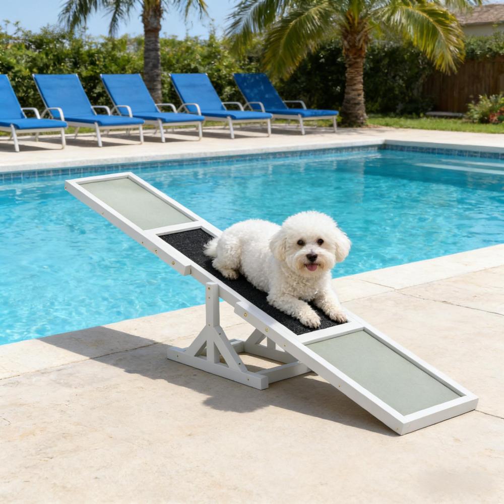 Pet Agility Seesaw,Wooden Agility Seesaw