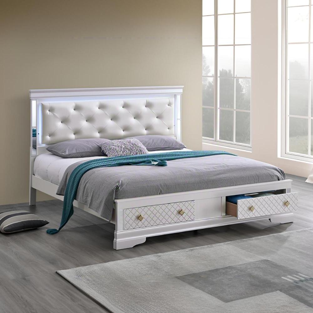 SunJet Verona G6735-N Nightstand  Pearl White