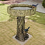 24.4"H-Simulated Dendritic Fiber Reinforced Concrete Bird Ponds