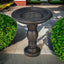 22"H-Fibre Reinforced Concrete Garden Antique Birdbaths with Pedestal