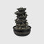 6-Tiered Resin Stacked Rock Indoor Tabletop Fountain-15.7"H