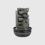 7-Tiered Cascading Resin Indoor Tabletop Fountain-15.3"H