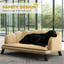 Coffee  Pearl Design Pet Sofa