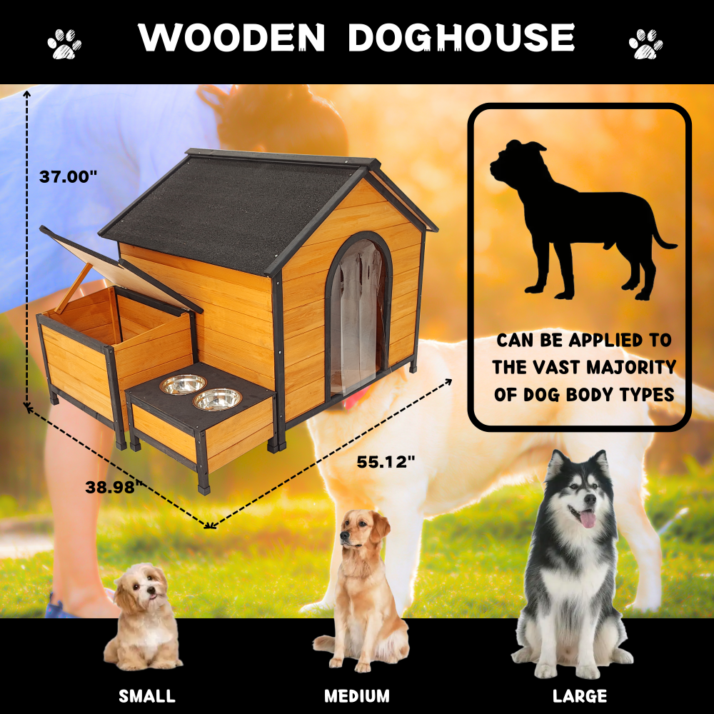 XPT088 Wearable and Strong Dog House for Playground