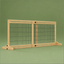 Wide Pet Gate,Wooden Pet Gate,Freestanding Pet Gate for Your Home