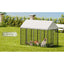 Large Dog Kennel Outdoor Pet Pens Dogs Run Enclosure Animal Hutch Metal Coop Fence with Roof Cover. 7.94'L x 4.13'W x 5.95'H.