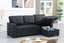Upholstered Pull out Sectional Sofa with Chaise
