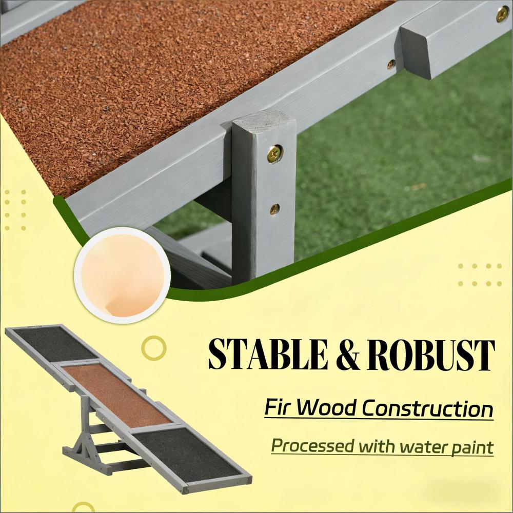 Wooden Agility Seesaw,Dog Agility Seesaw,Pet Agility Seesaw