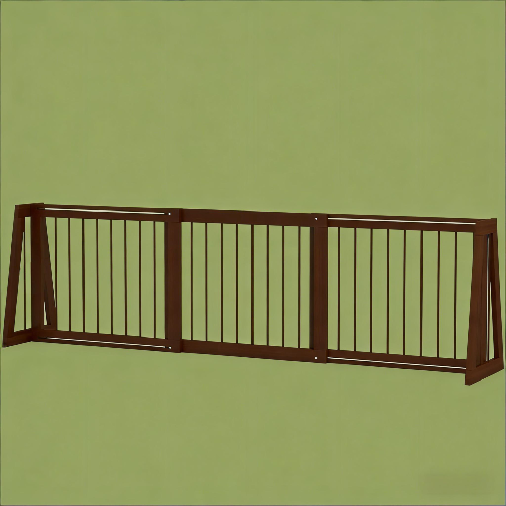 Wooden Pet Gate,Freestanding Pet Gate