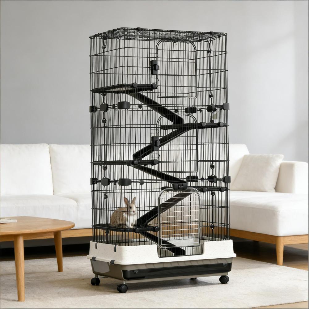 Small Animal Rabbit Cage,Spacious Pet House