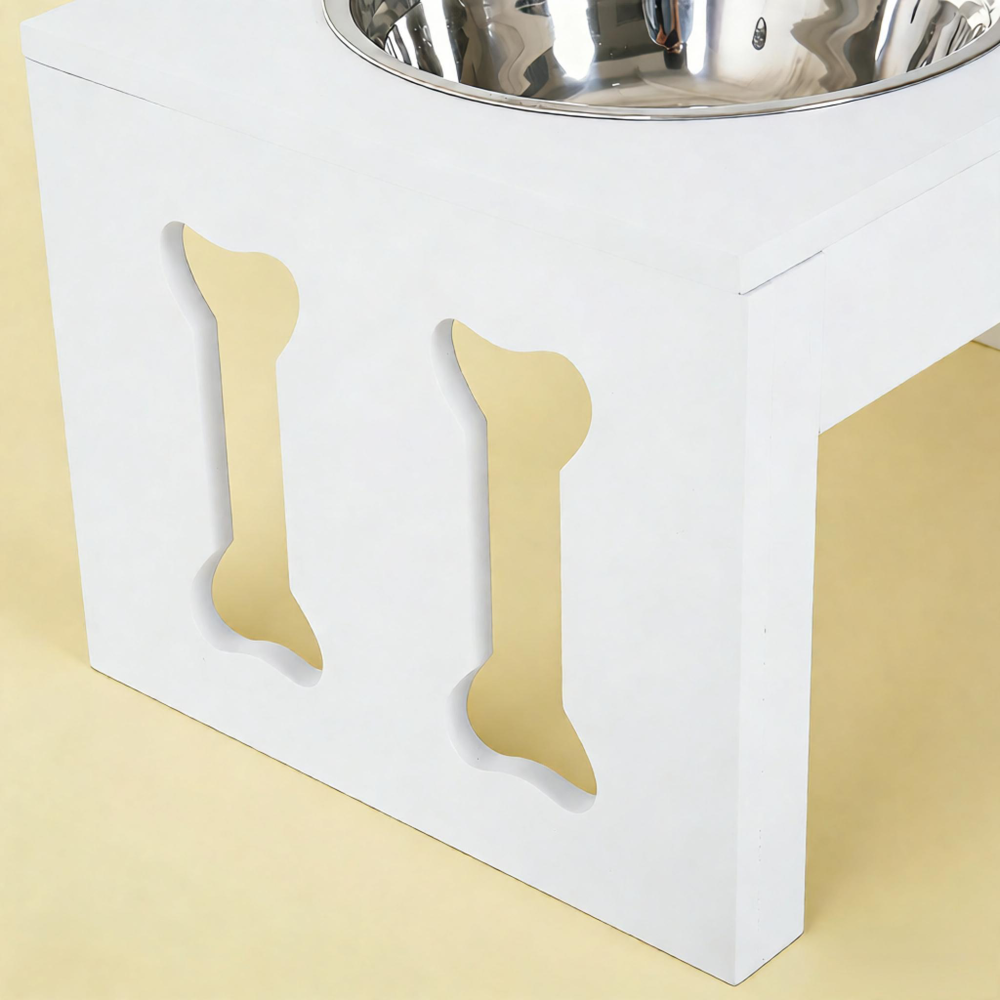 Elevated Feeding Station,Raised Dog Bowls Stand,Pet Food Bowl Stand
