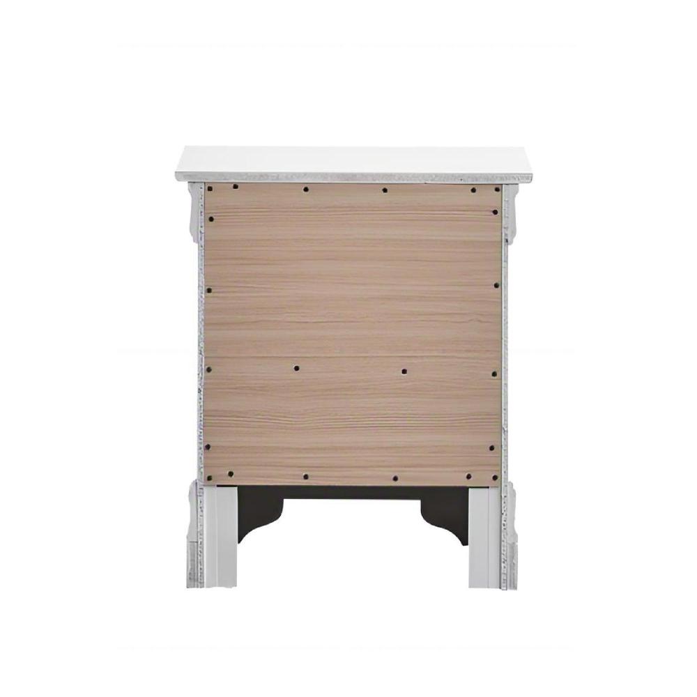 SunJet Verona G6735-N Nightstand  Pearl White