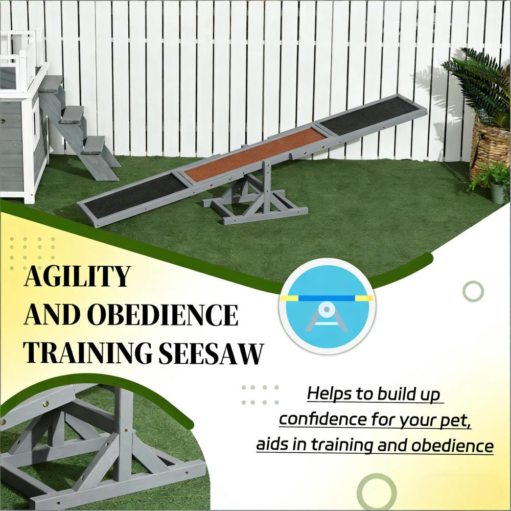 Wooden Agility Seesaw,Dog Agility Seesaw,Pet Agility Seesaw