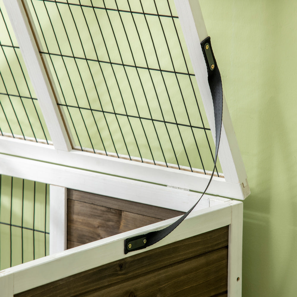 Spacious Pet House,Wood Rabbit Hutch