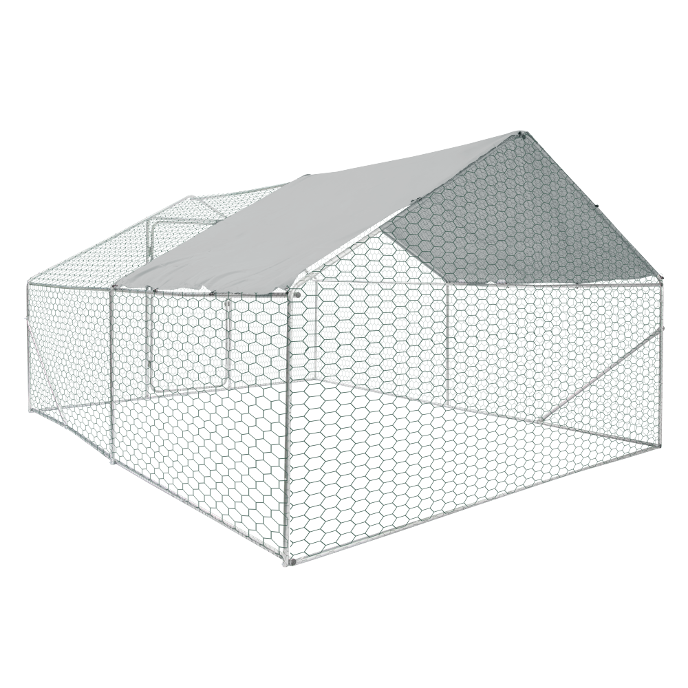 XPT034 Outdoor chicken coop metal big space 13*10*6FT