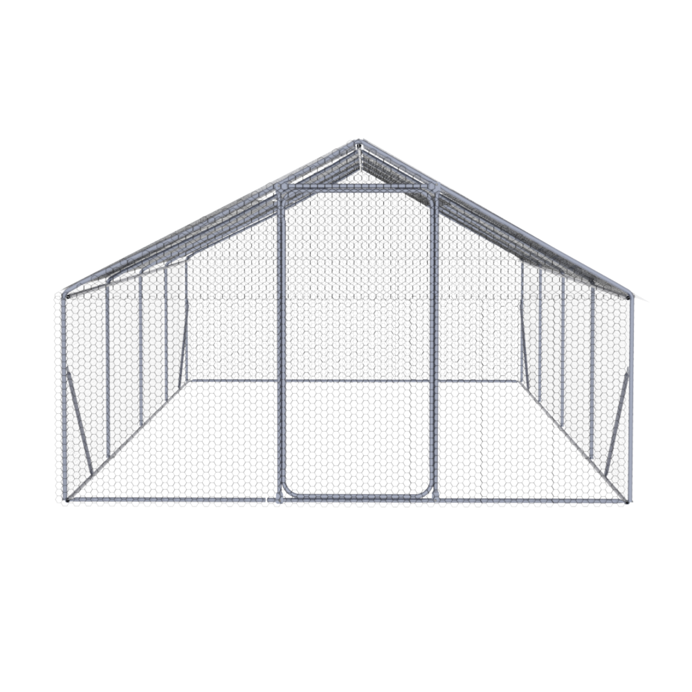 XPT036 Outdoor chicken coop metal big space 26*10*6FT