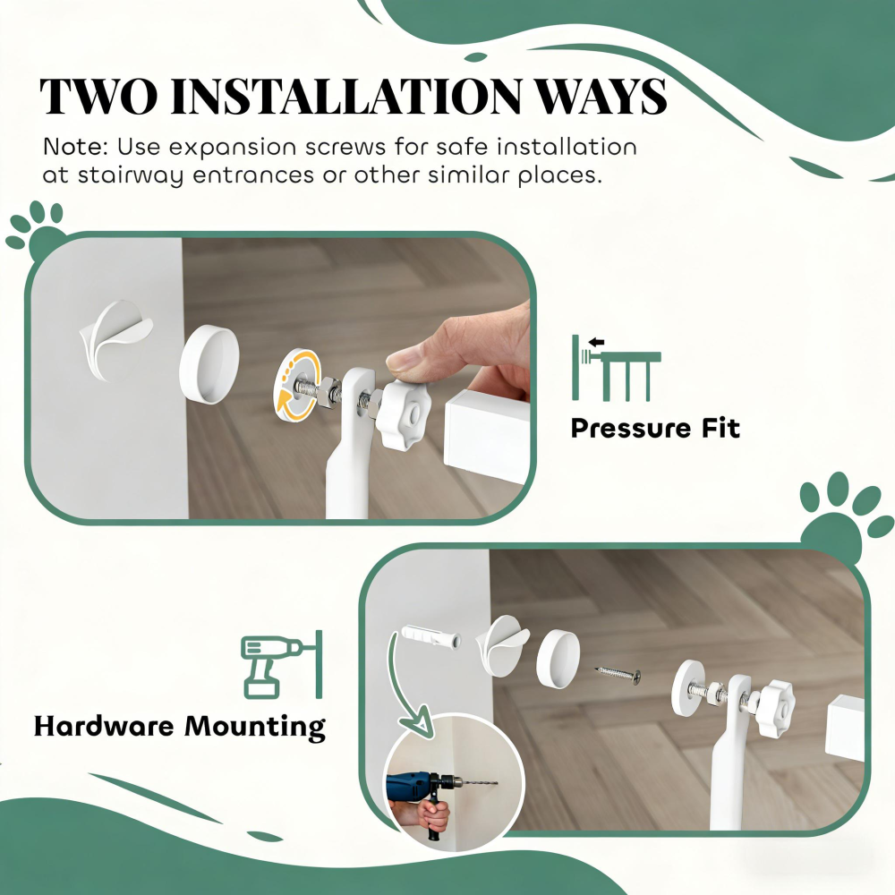 Dog Gate,Tall Pet Gate,for Dog and Cat