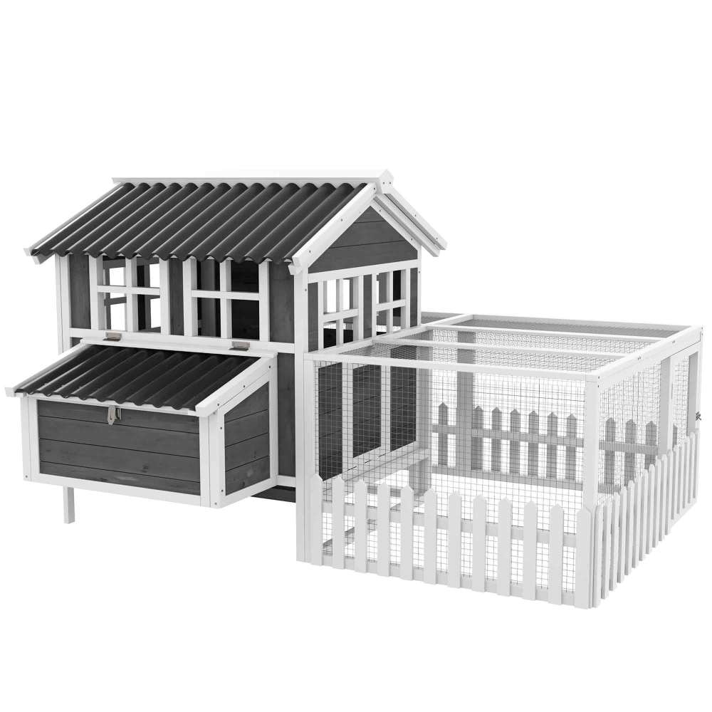 Wooden Chicken Coop for 3-4 Chickens