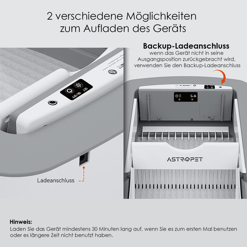 Smart Cat Litter Box Cat Litter Box Wide Opening