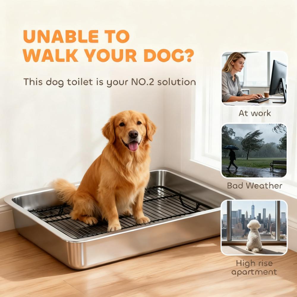 Dog Potty Tray 28" x 20" x 4"