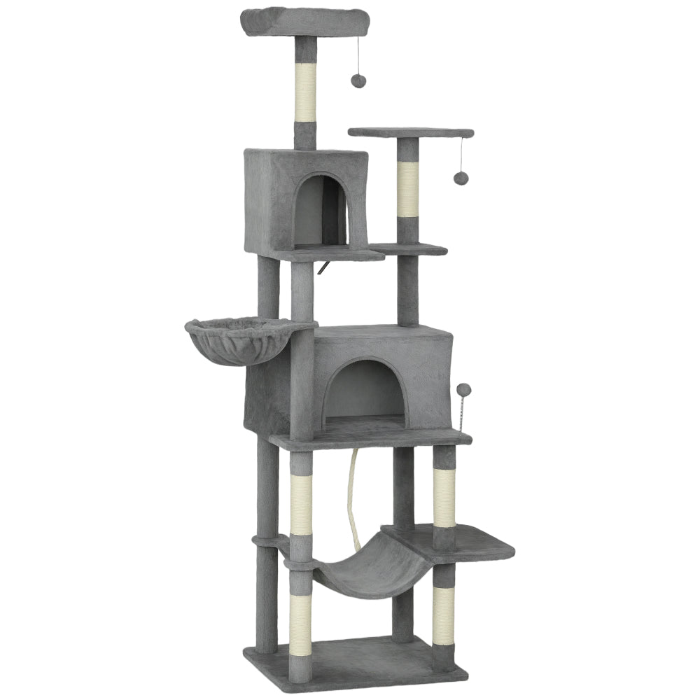 80" Tall Cat Tree Multi-Level Cat Tower