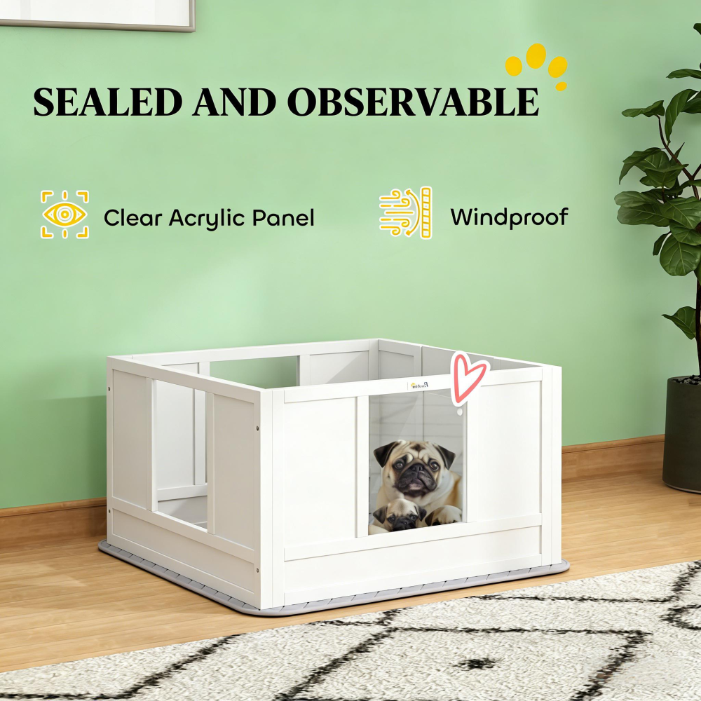 Pet Box,Whelping Box with Whelping Pad
