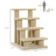 Cat Tree Multi-Level Carpeted Cat Scratching Post Pet Stairs