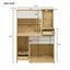 Modern 2 IN 1 Cat Furniture, Cat Litter Box Enclosure Side Table, Cat House with Storage, for 2 Small-Medium Sized Cats