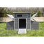 Large Wooden Chicken Coop Outdoor Hen House Poultry Cage for Outdoor with 2 Sides Nesting Boxes