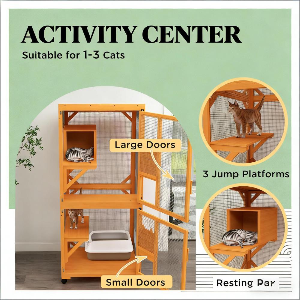 Pet House,Outdoor Large Cat House
