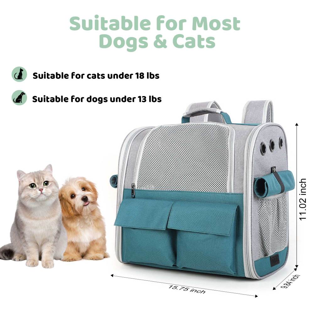 Stylish And Spacious Foldable Soft Pet Carrier For Dogs And Cats