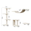 Modern Wall-Mounted Cat Furniture - 4pcs