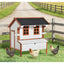 Portable Chicken House,Chicken Coop Wooden Chicken House,Rabbit Hutch Raised Poultry Cage