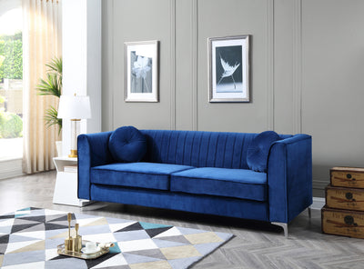 Delray G791A-S Sofa ( 2 Boxes ) , NAVY BLUE