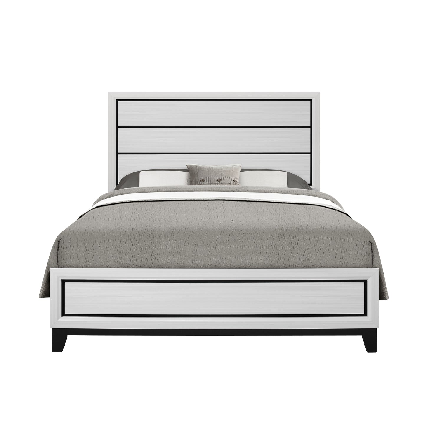 MIRAGE WHITE KING BED