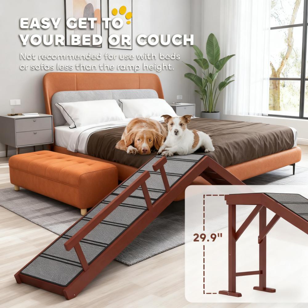 70.5" Long Wooden Dog Ramp