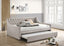 Lianna Fog Fabric Full Daybed & Twin Trundle