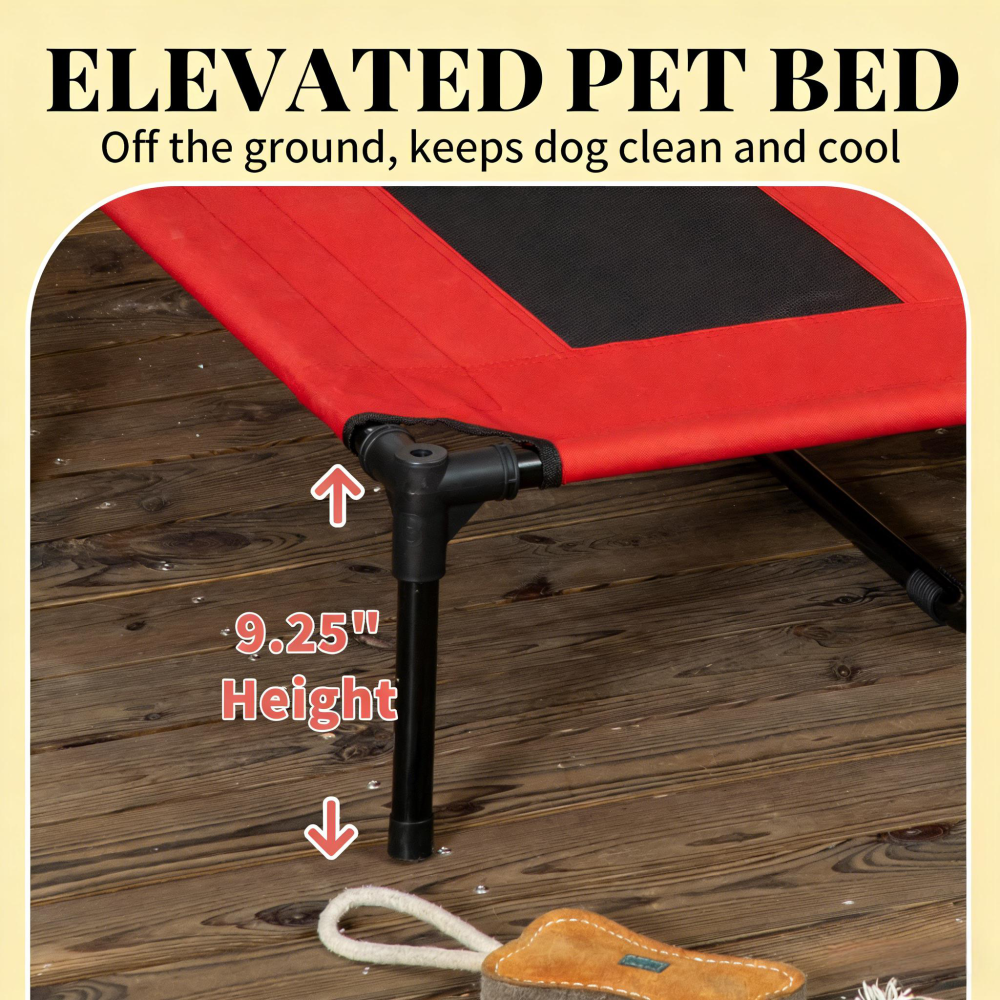 Modern Style Pet Bed,Elevated Portable Dog Cot