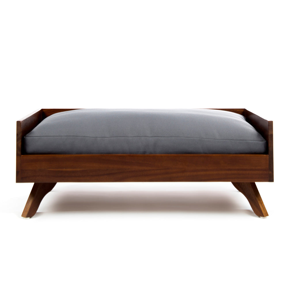 SOLID WOOD DOG BED