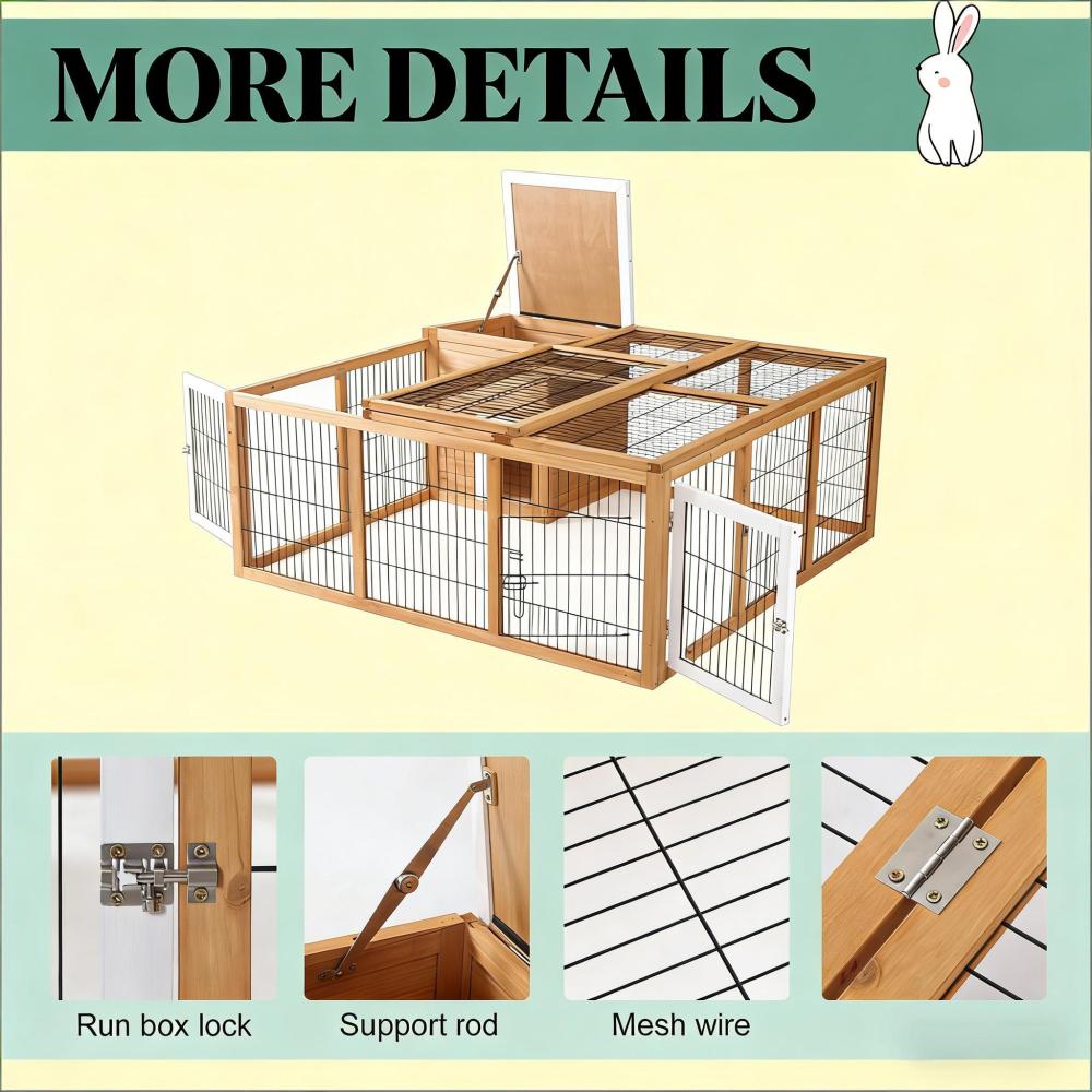 Pet House,Small Animal Hutch Cage,Rabbit House