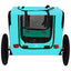 Pet Bike Trailer Dog Cart for Bicycle,Suitable for Small and Medium Pets, Easy Folding Cart Frame, Quick Release Wheel, Non-Slip Floor, Internal Leash