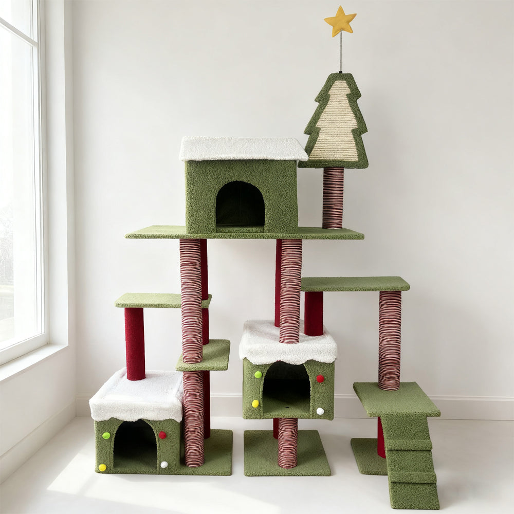 CY14 Christmas Cat tree
