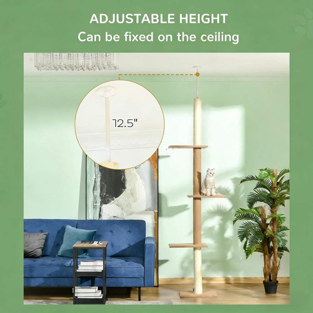 Floor-to-Ceiling Cat Tree,Cat Tree Activity Center