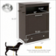 Dog Food Storage Container,Pet Feeder Station Storage Cabinet