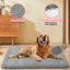 Premium Plush Dog Bed With Removable Washable Cover - All-Season Anti-Slip Pet Mat For Dogs & Cats, Indoor Outdoor Use In Crate, Kennel & Home - Ultra Soft Warmth For Year-Round Comfort