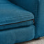 Soft and comfortable pet bed for big and oversized dogs, durable elevated dog sofa bed, comfortable dog sofa, modern and fashionable linen fabric dog sofa-Dark Blue