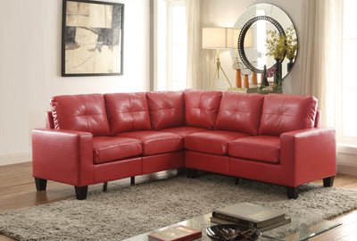 Glory Furniture Newbury G465B-SC Sectional???? , RED